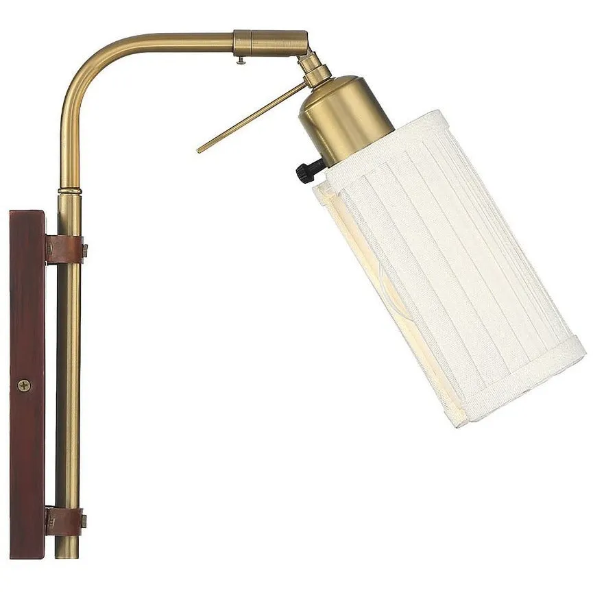 1-Light Adjustable Wall Sconce