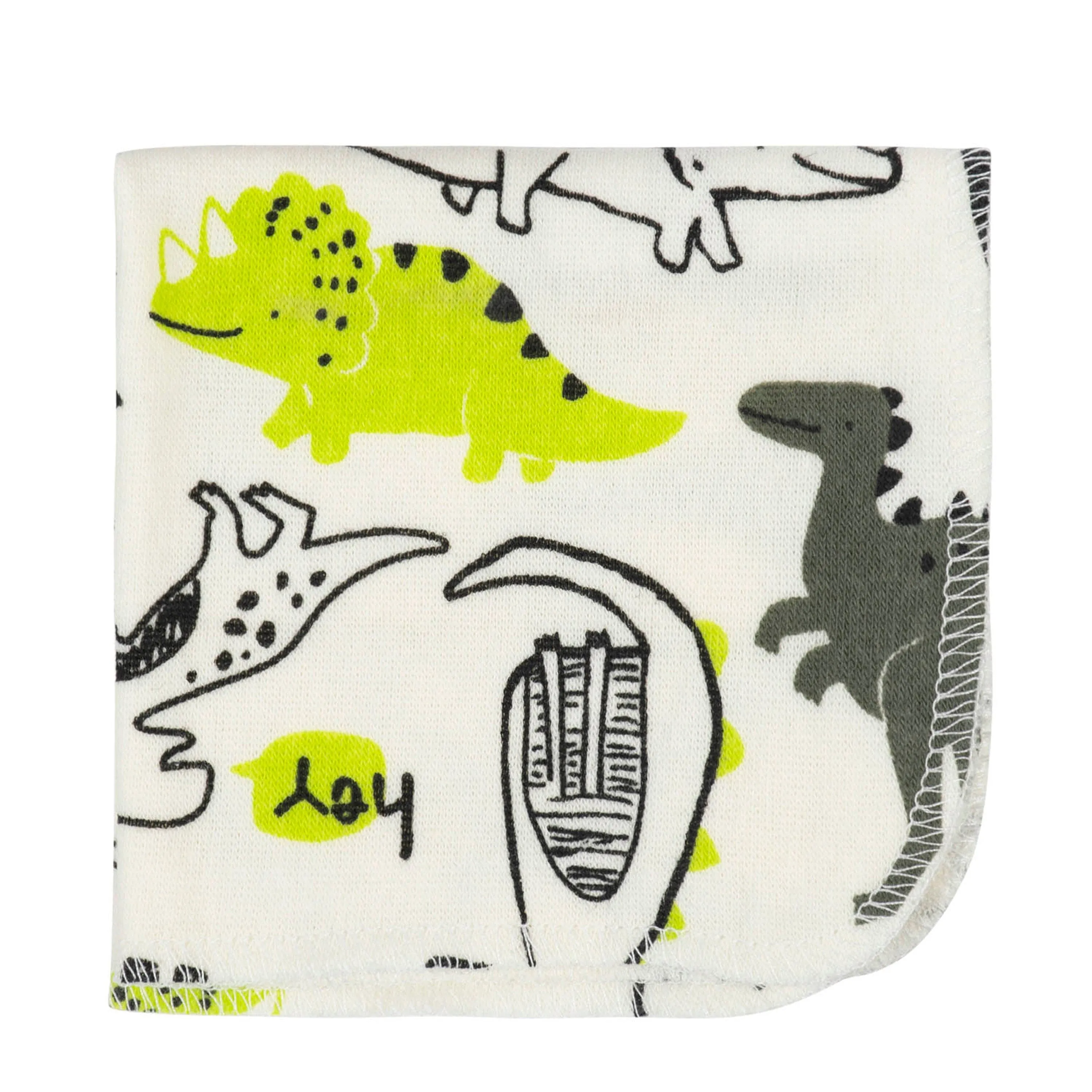 10-Pack Baby Boys Camo Dinosaur Washcloths