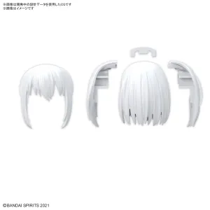 30 Minutes Sisters - Option Hairstyle Parts Vol. 10: Medium Hair 3 (White 1)