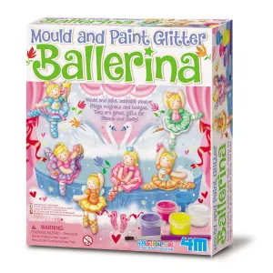 4M Mould & Paint Glitter Ballerina