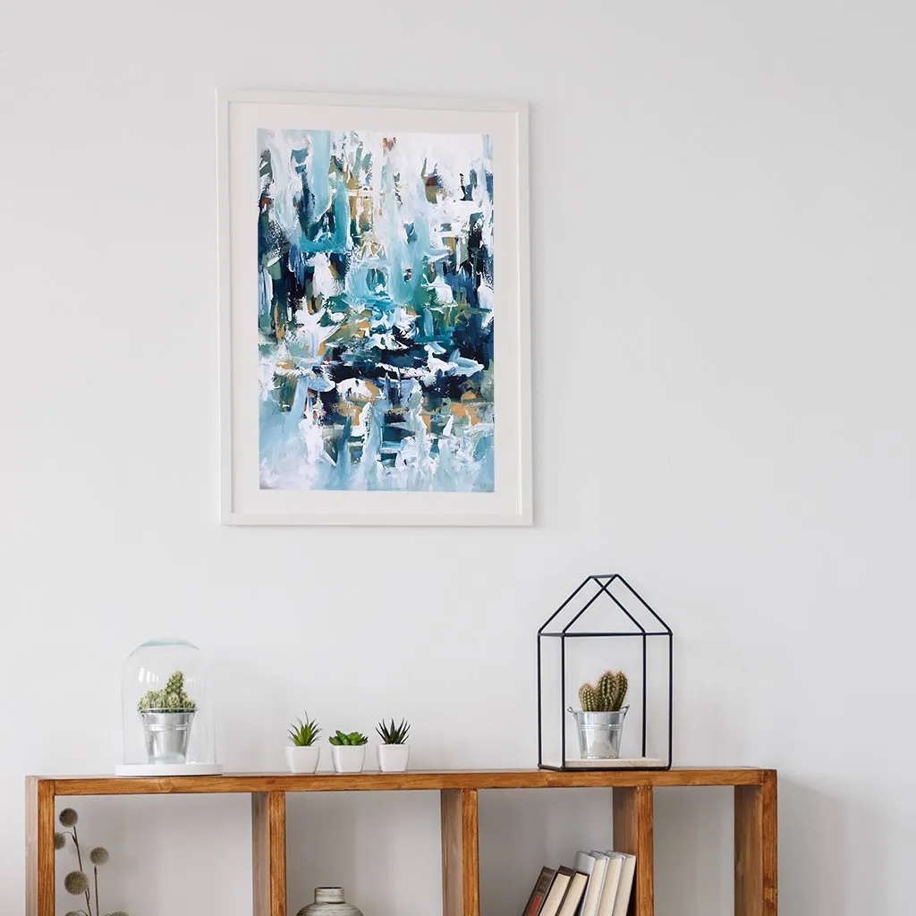 Abstract 103 Framed Art