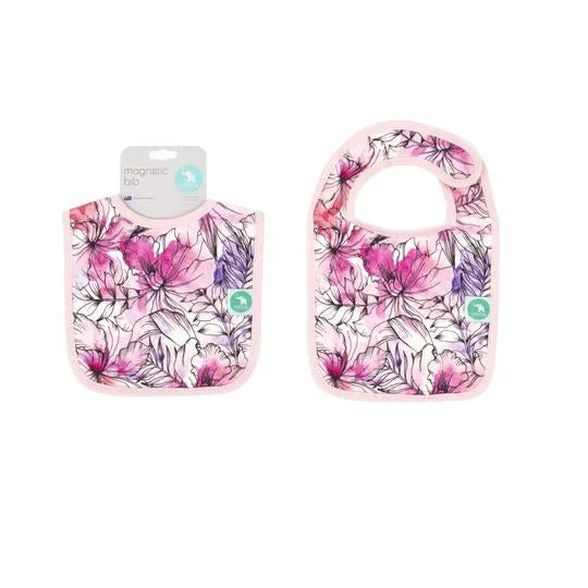 All 4 Ella Magnetic Bib - Floral