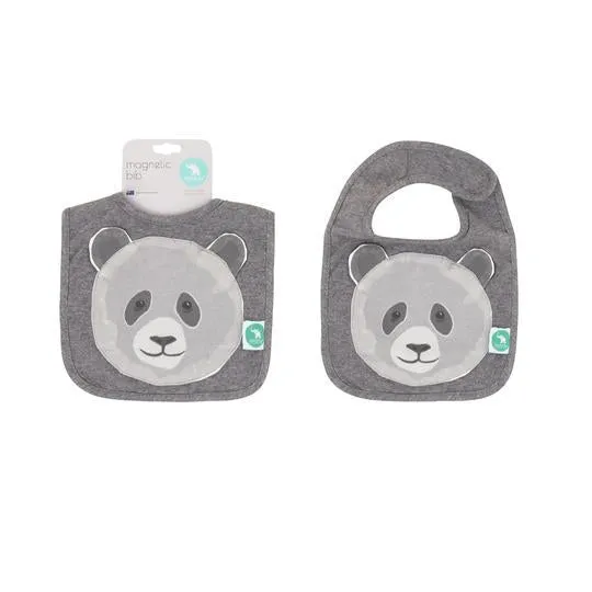 All 4 Ella Magnetic Bib - Panda