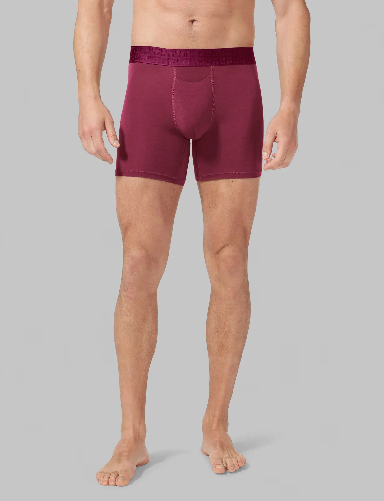 Apollo Mid-Length Boxer Brief 6"