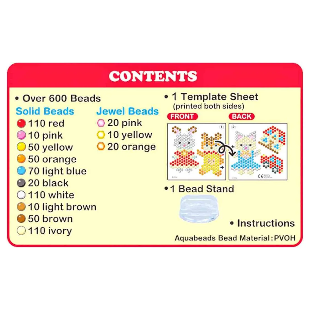 Aquabeads Sylvanian Families Character Set