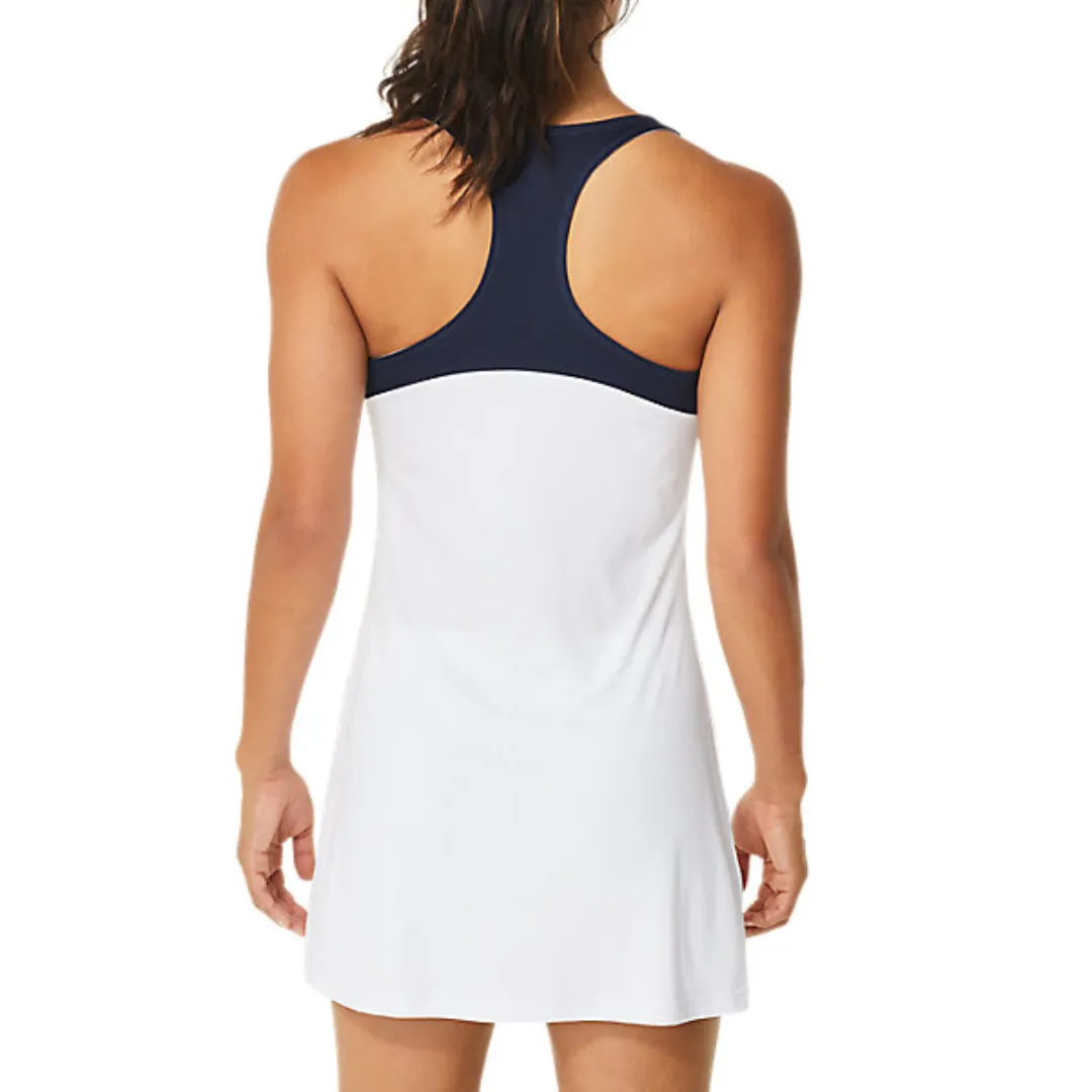 Asics Women Court Dress - Brilliant White/Midnight