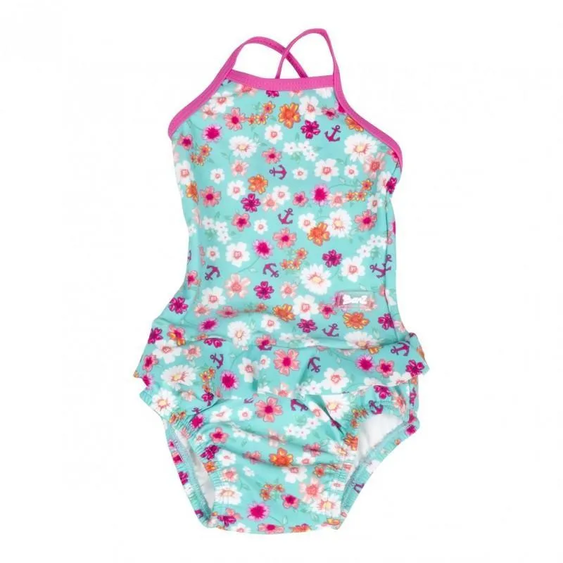 Banz 1pc Swimsuit w/ frills - Floral