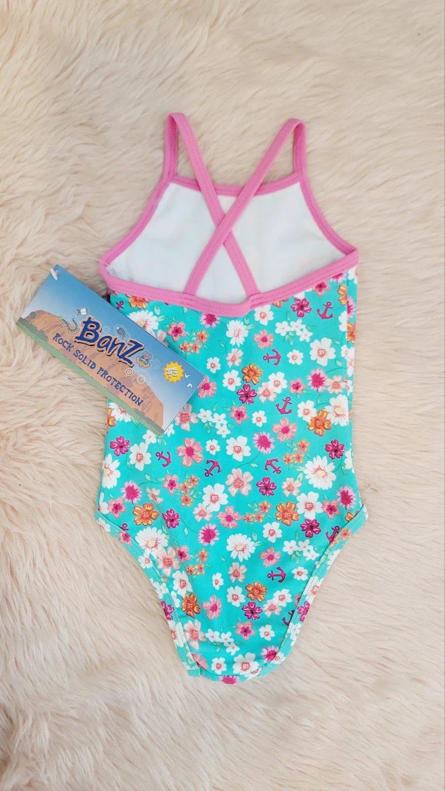 Banz 1pc Swimsuit w/o frills - Floral