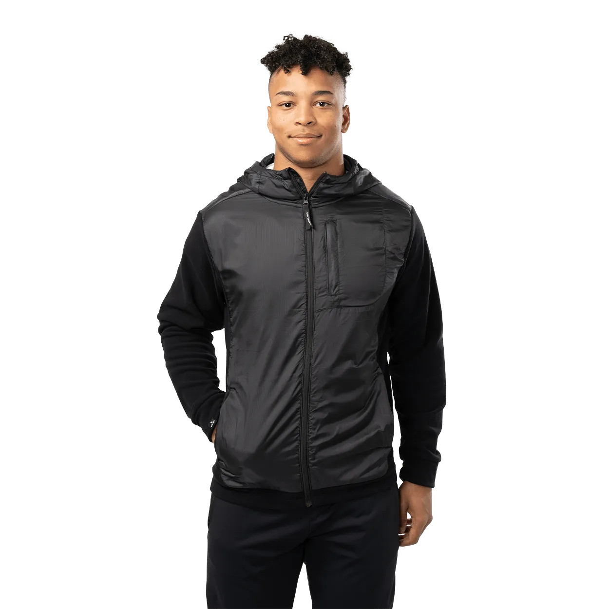 Bauer FLC Polartech Full Zip Mens Hoody