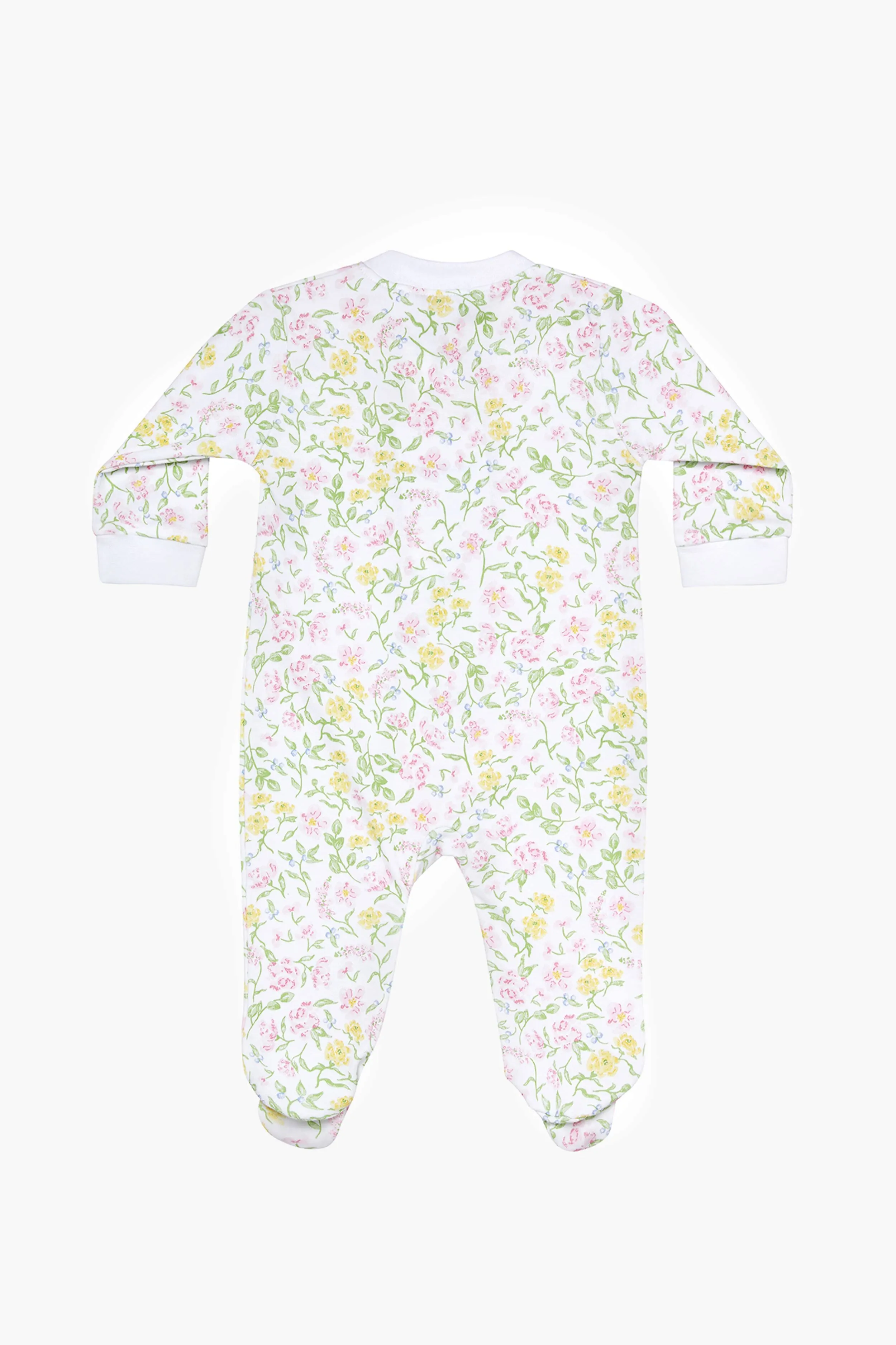 Berry Wildflowers Zipper Footie