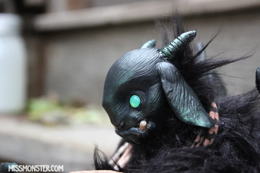 BINGLEDUCK THE LITTLE DEVIL DOLL-OOAK HANDMADE