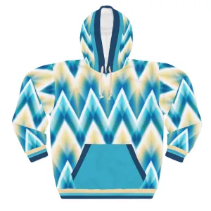 Blue Azure Unisex Pullover Hoodie