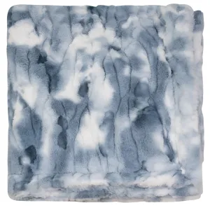 Bondoux Bebe Blue Fuzzy Blanket