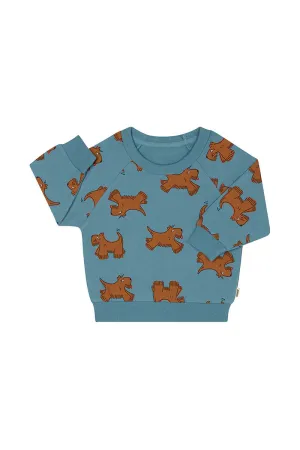 Bonds Soft Threads Pullover - Bob The Dog Grey