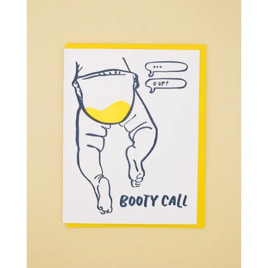 Booty Call Card