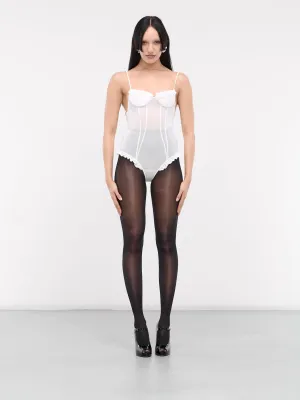 Bow Bodysuit (FSDDTO12-WRK001-WHITE)