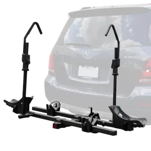 BV 2 Bike Hitch Mount Rack Carrier for Fat Tire | BV-HR01-2-FT