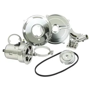 Chrome Alternator Kit 75 Amp Deluxe for 61-79 VW Type 1 - 8285