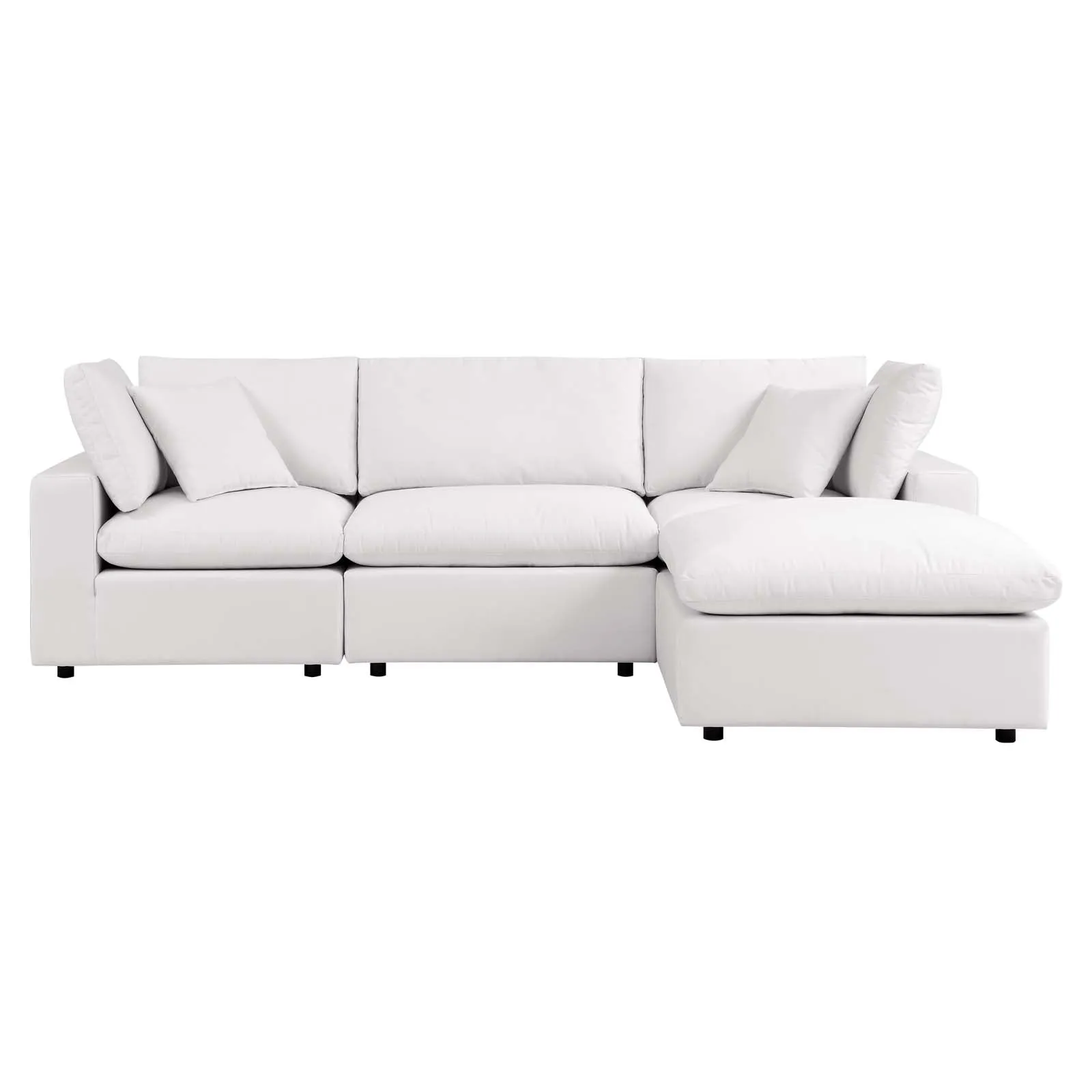 Commix 4-Piece Outdoor Patio Sectional Sofa by Modway