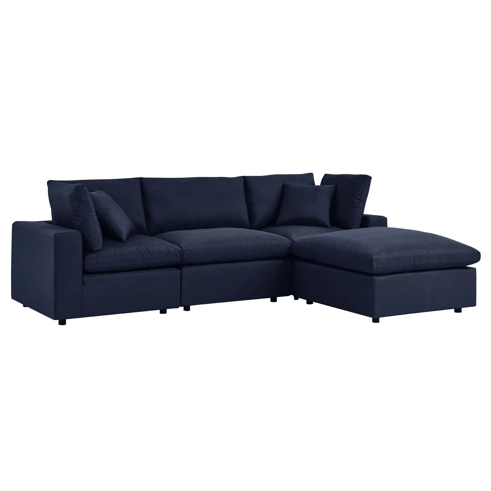 Commix 4-Piece Outdoor Patio Sectional Sofa by Modway