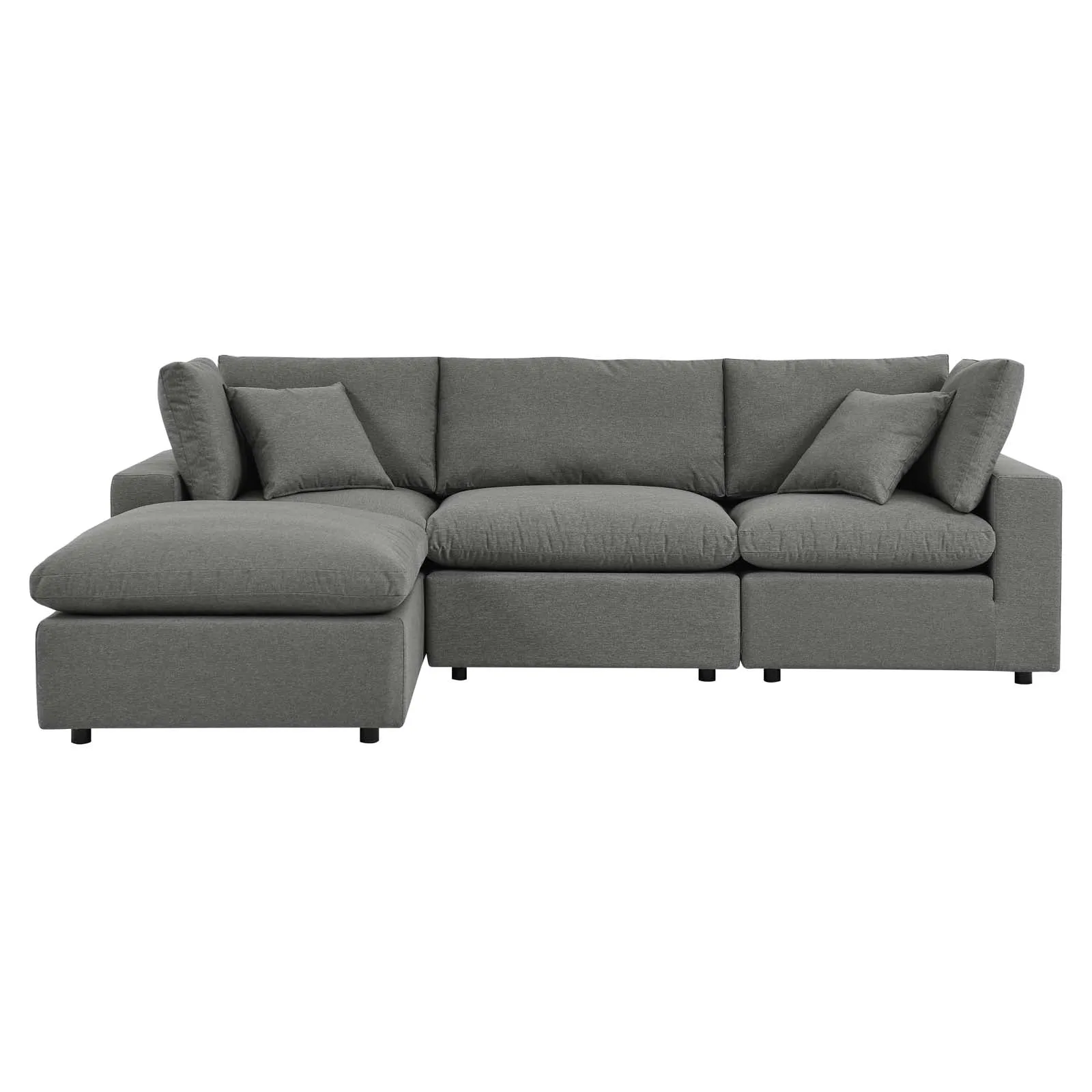 Commix 4-Piece Outdoor Patio Sectional Sofa by Modway