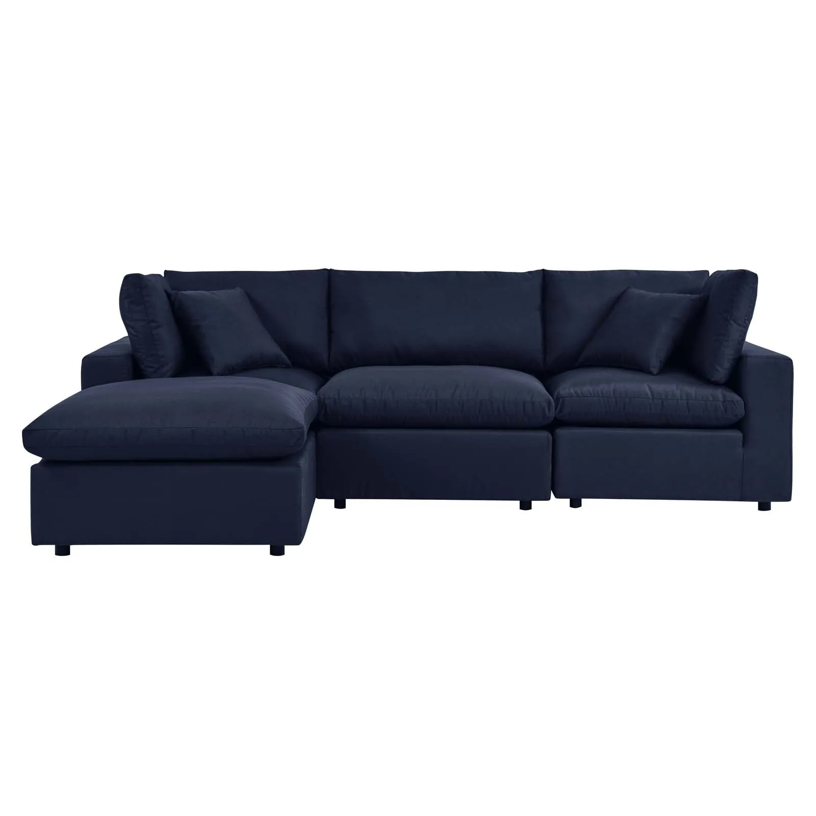 Commix 4-Piece Outdoor Patio Sectional Sofa by Modway