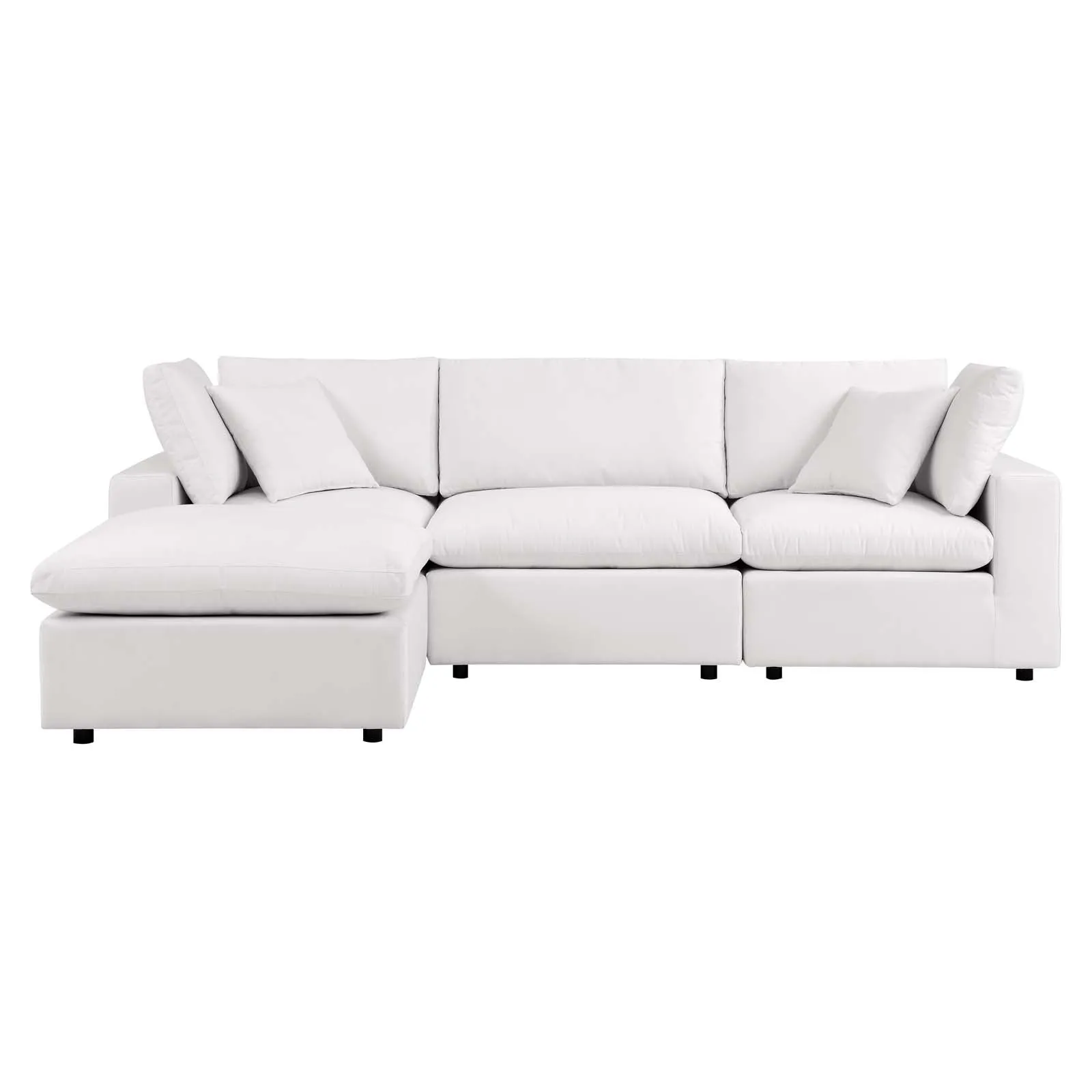 Commix 4-Piece Outdoor Patio Sectional Sofa by Modway