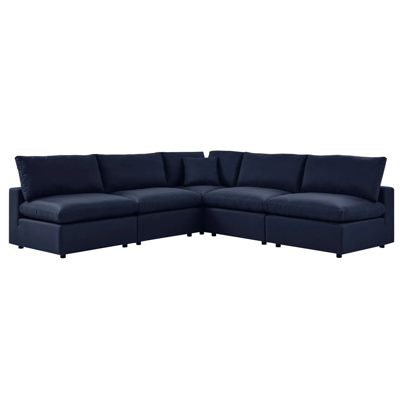 Commix 5-Piece Outdoor Patio Sectional Sofa by Modway