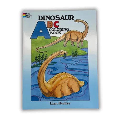 Dinosaur ABC Coloring Book