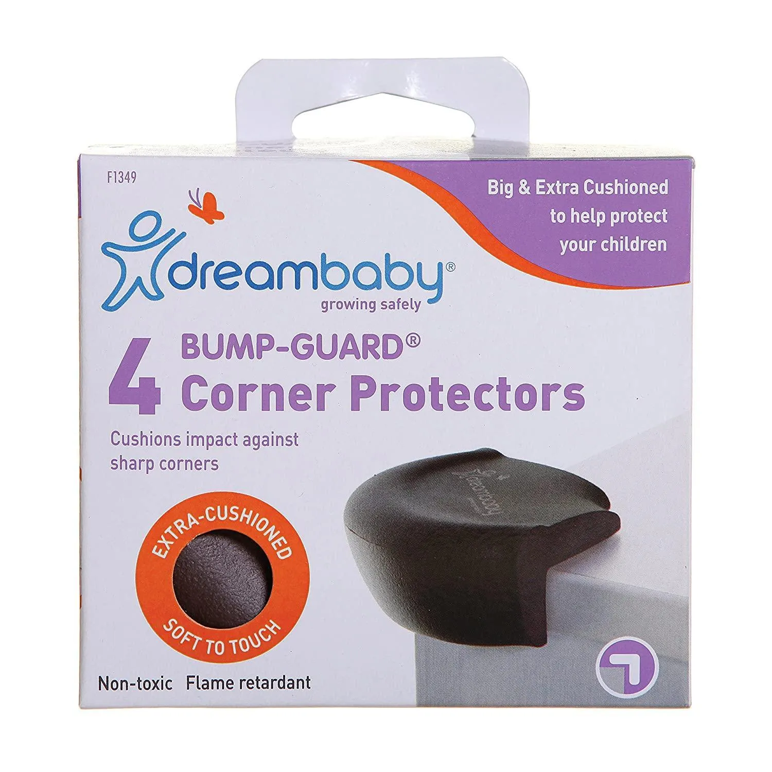 Dreambaby 4-Piece Bump Guard Corner Protectors