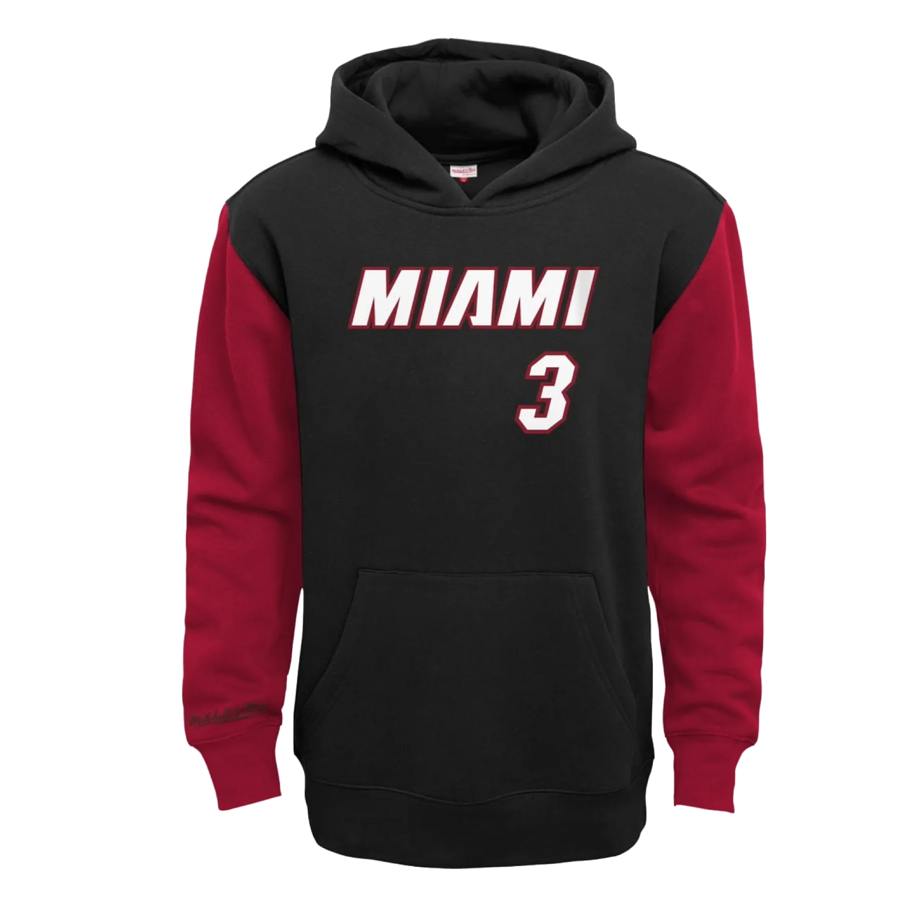 Dwyane Wade Mitchell and Ness Name & Number Youth Hoodie