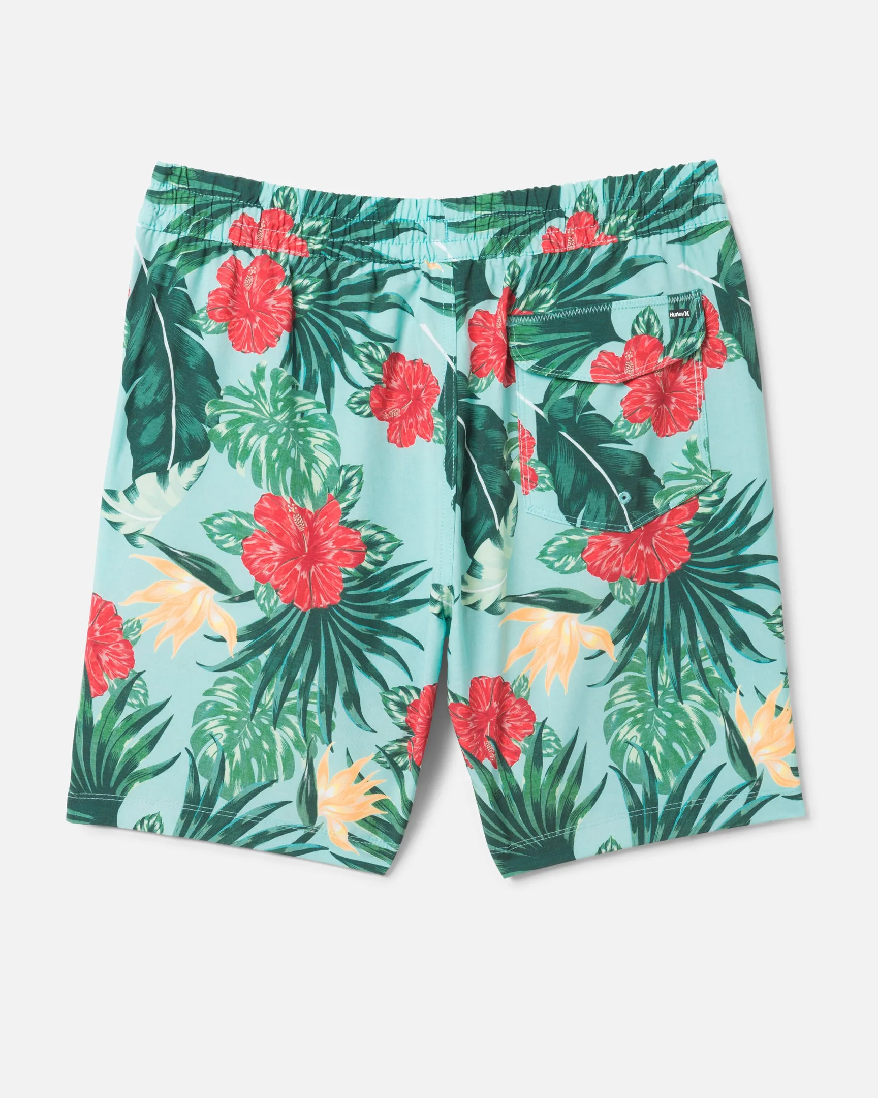 Essential Hibiscus Volley Boardshort 18"