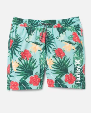 Essential Hibiscus Volley Boardshort 18"