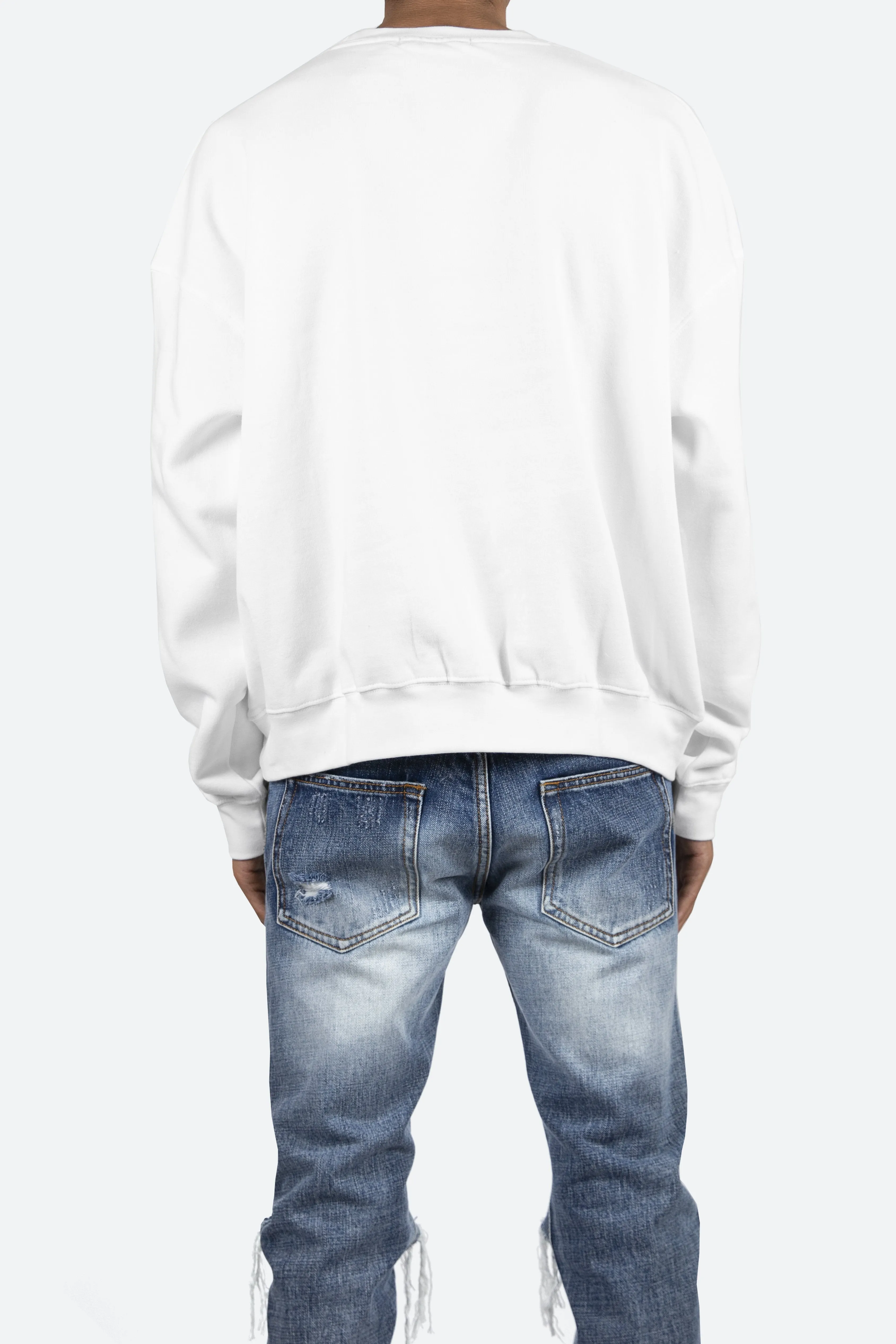 Every Day Crewneck - White