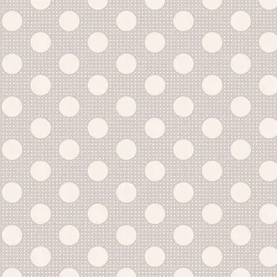 Fabric from Tilda, DOTs Collection, Medium Dots Light Grey 130008