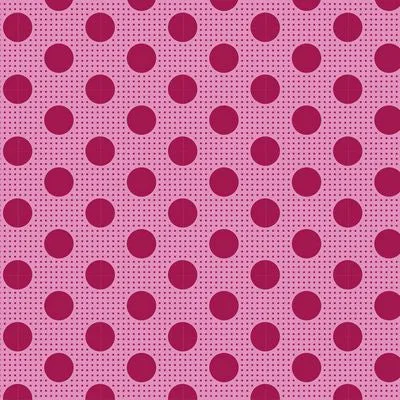 Fabric from Tilda, DOTs Collection, Medium Dots Maroon 130010