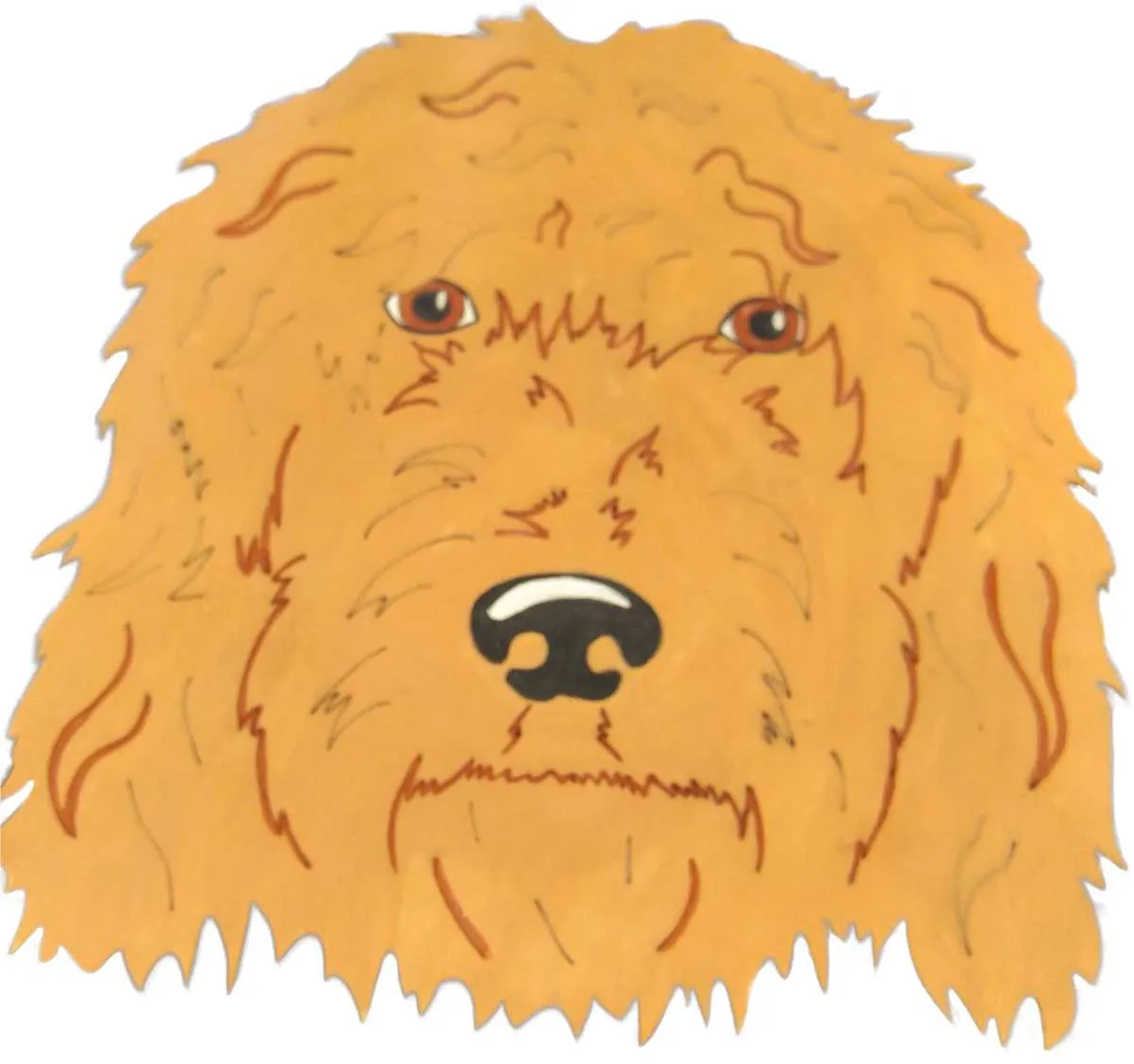 Golden Doodle-DIY Pop Art Paint Ki