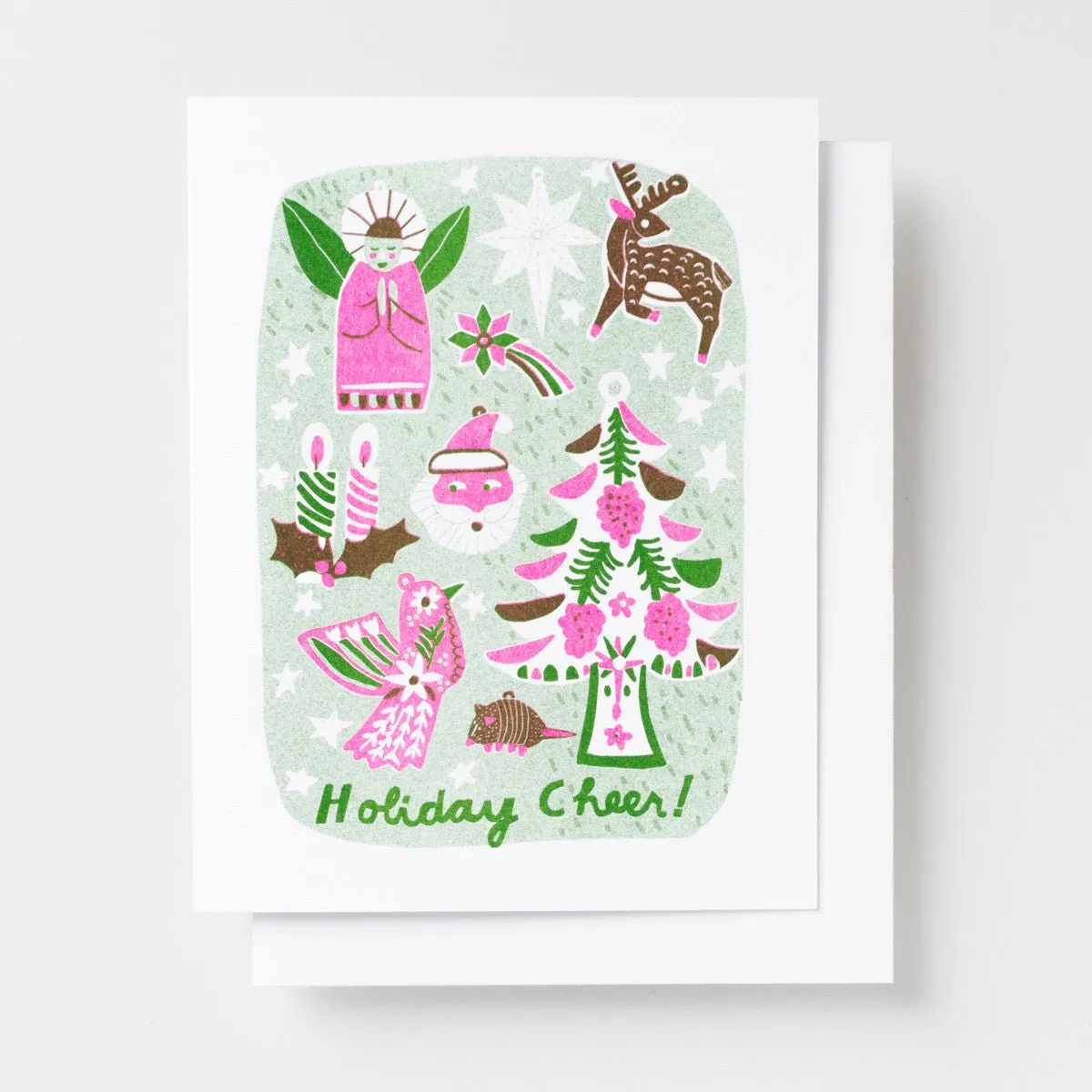 Holiday Cheer - Risograph Card Set