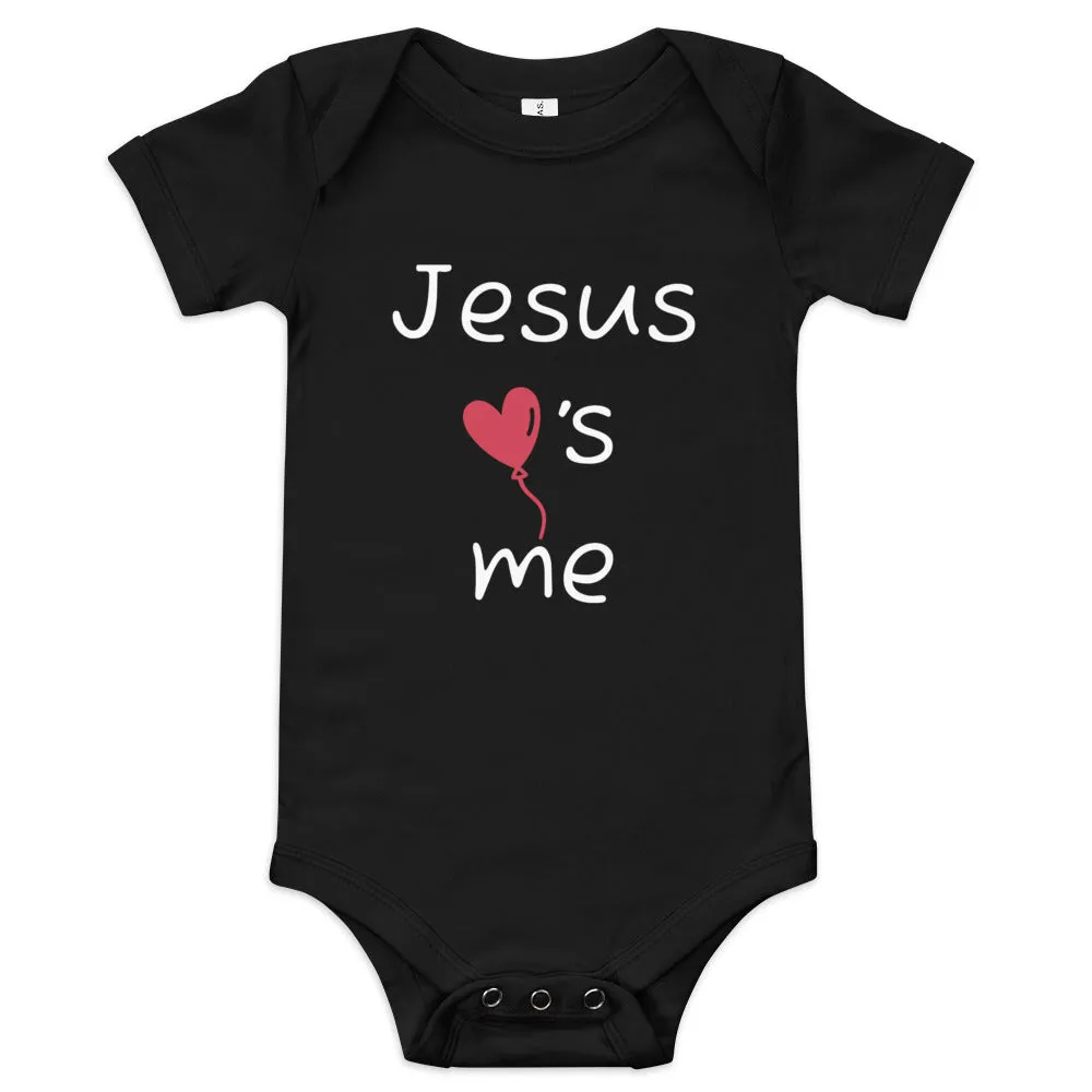 Jesus Loves Me Christian Onesie