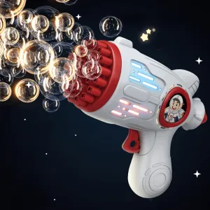 LED Lighted Bubble Gun Toy for Dogs and Cats