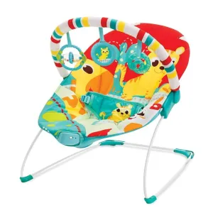 Mastela Newborn Baby to Toddlers Rocker Musical Bouncer Chair- Red