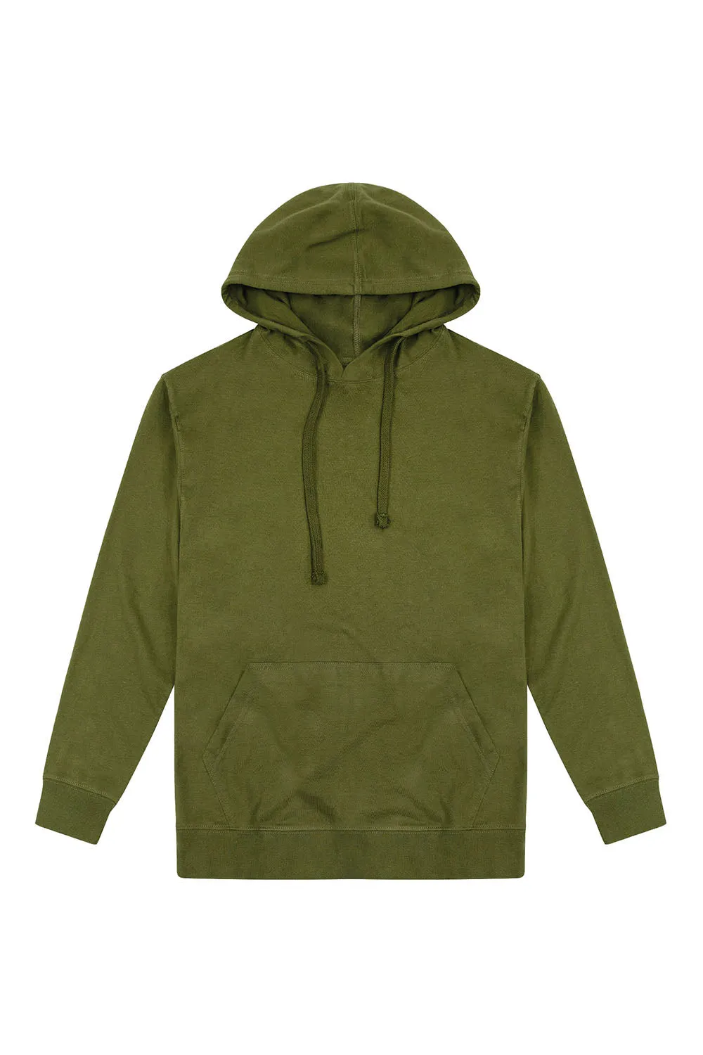 Men's Essential Cross-Dyed Heather Jersey Pullover Hoodie (New Colorways)