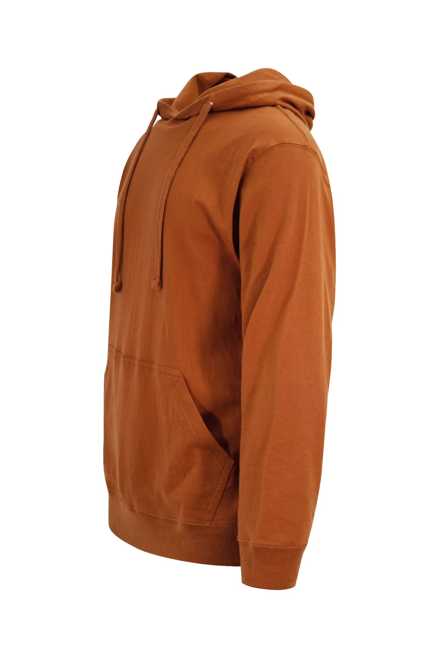 Men's Essential Cross-Dyed Heather Jersey Pullover Hoodie (New Colorways)