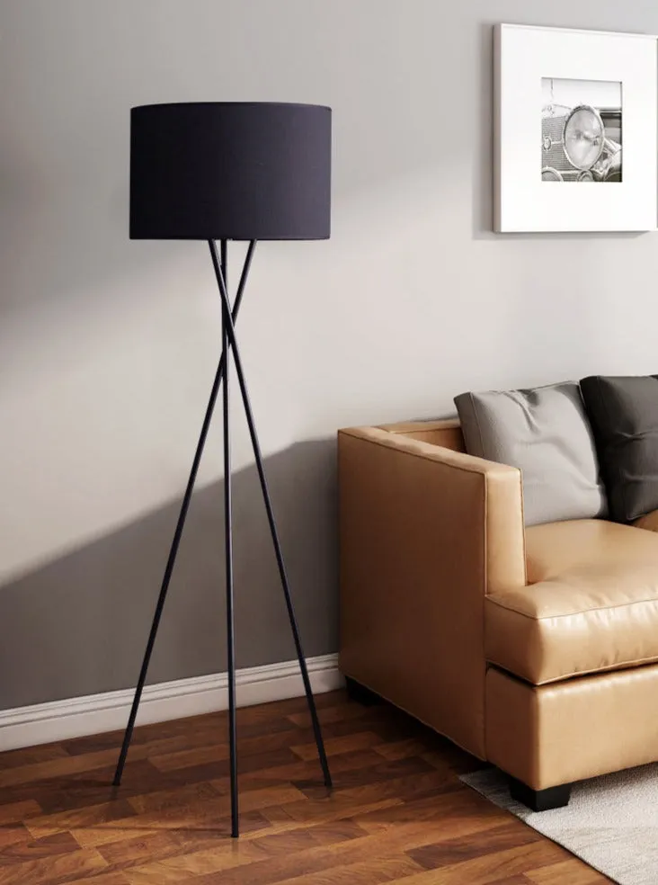 Miro Black Tripod Floor Lamp