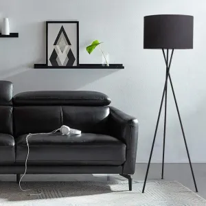 Miro Black Tripod Floor Lamp