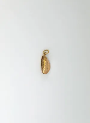 Moules charm 14k gold