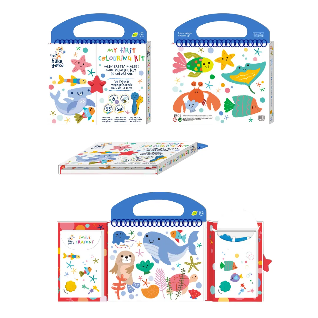 My First Colouring Kit - Sea Friends