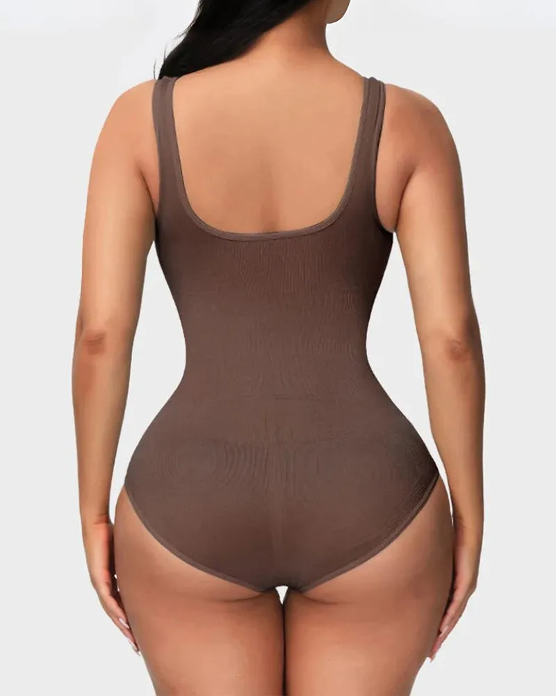 SheCurve® Smoothing Seamless Tank Top Bodysuit