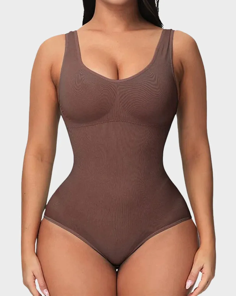 SheCurve® Smoothing Seamless Tank Top Bodysuit