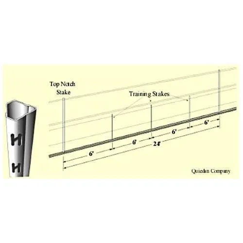 Steel Top Notch Line Post